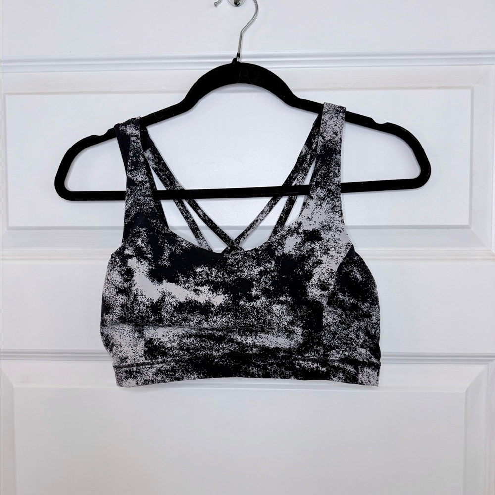 lululemon athletica Black and White Sports Bra